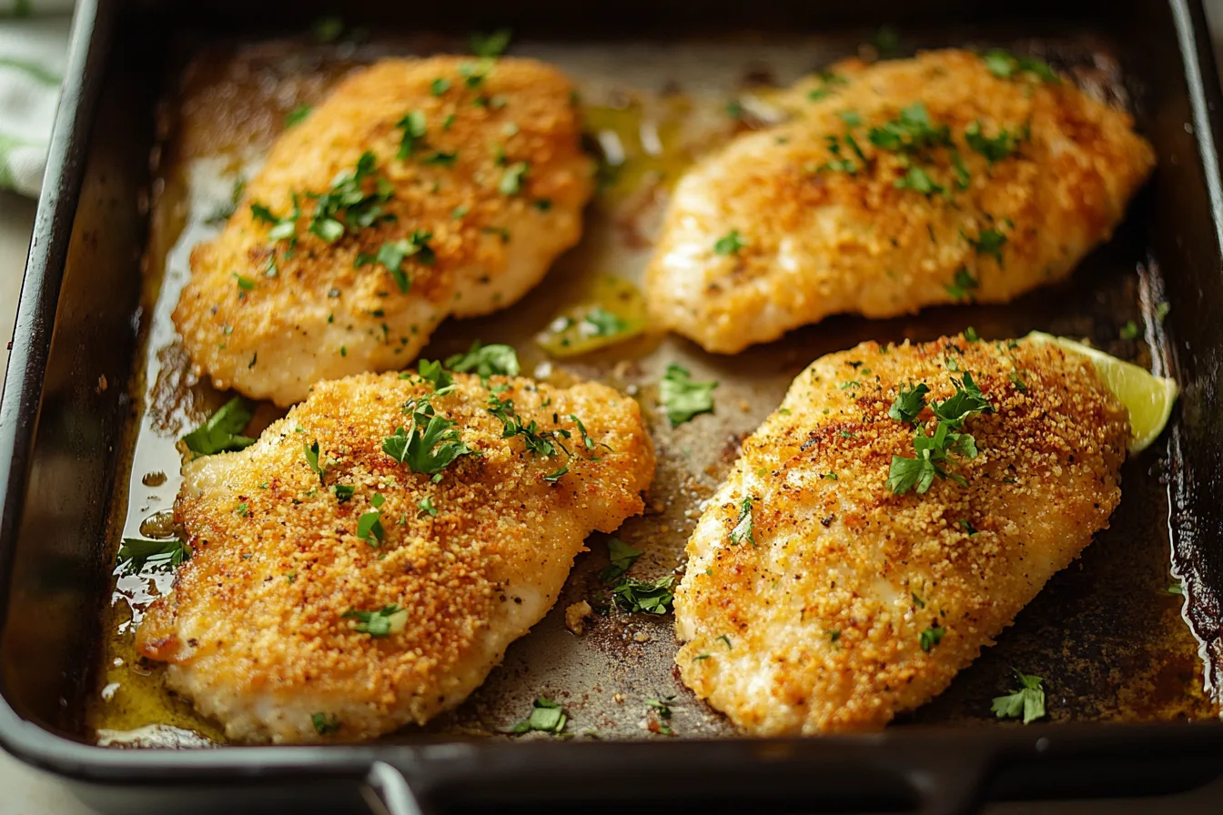 Baked Chicken Cutlets