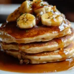 Bananas Foster Pancakes