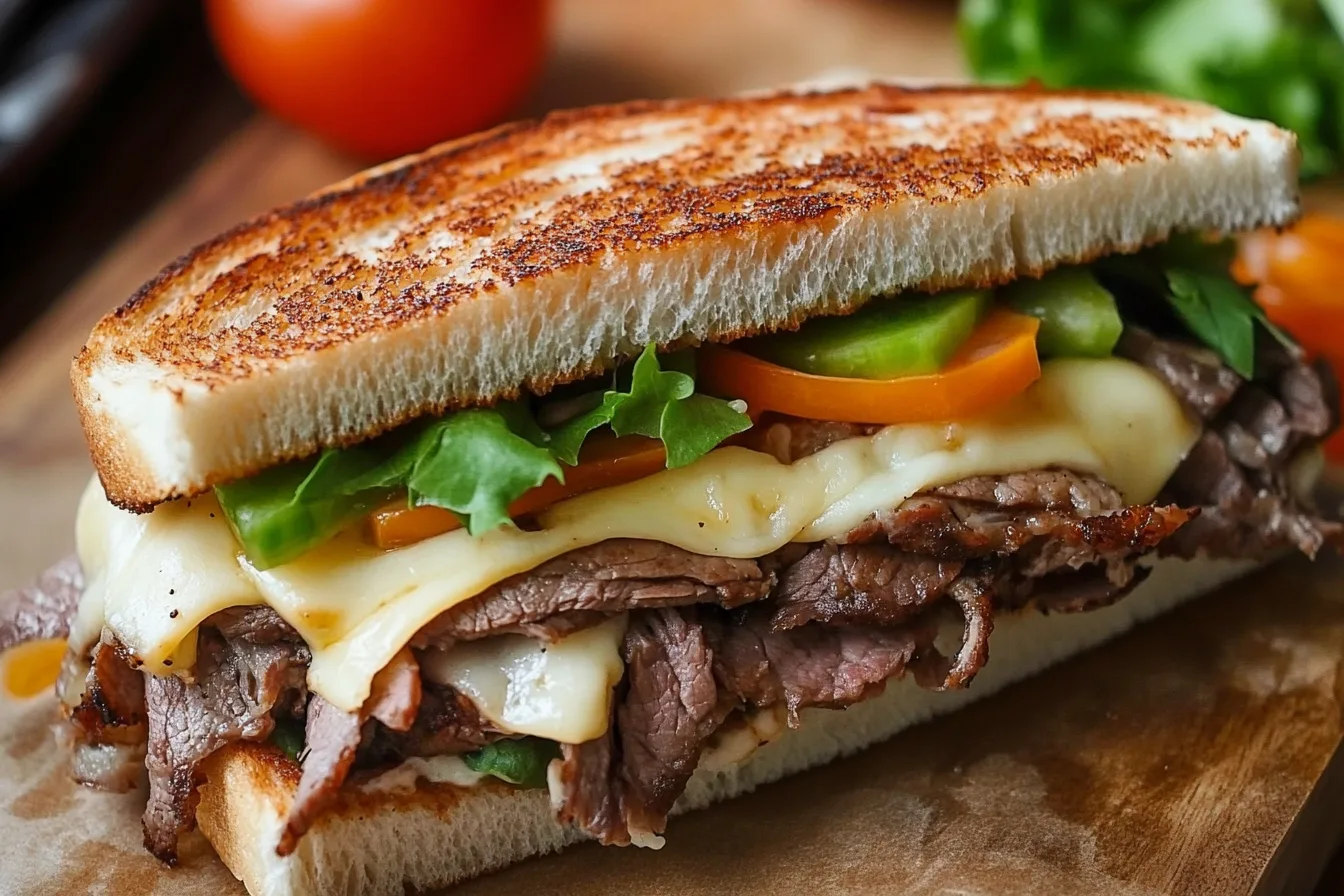 Beef and Cheese Deli Sandwich Recipe