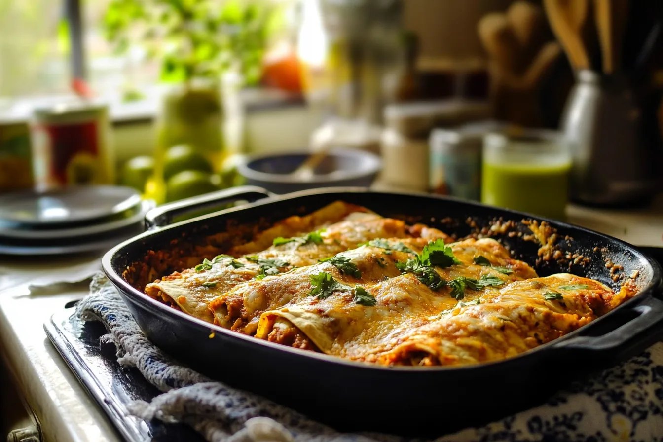 Bush Family Enchiladas recipe