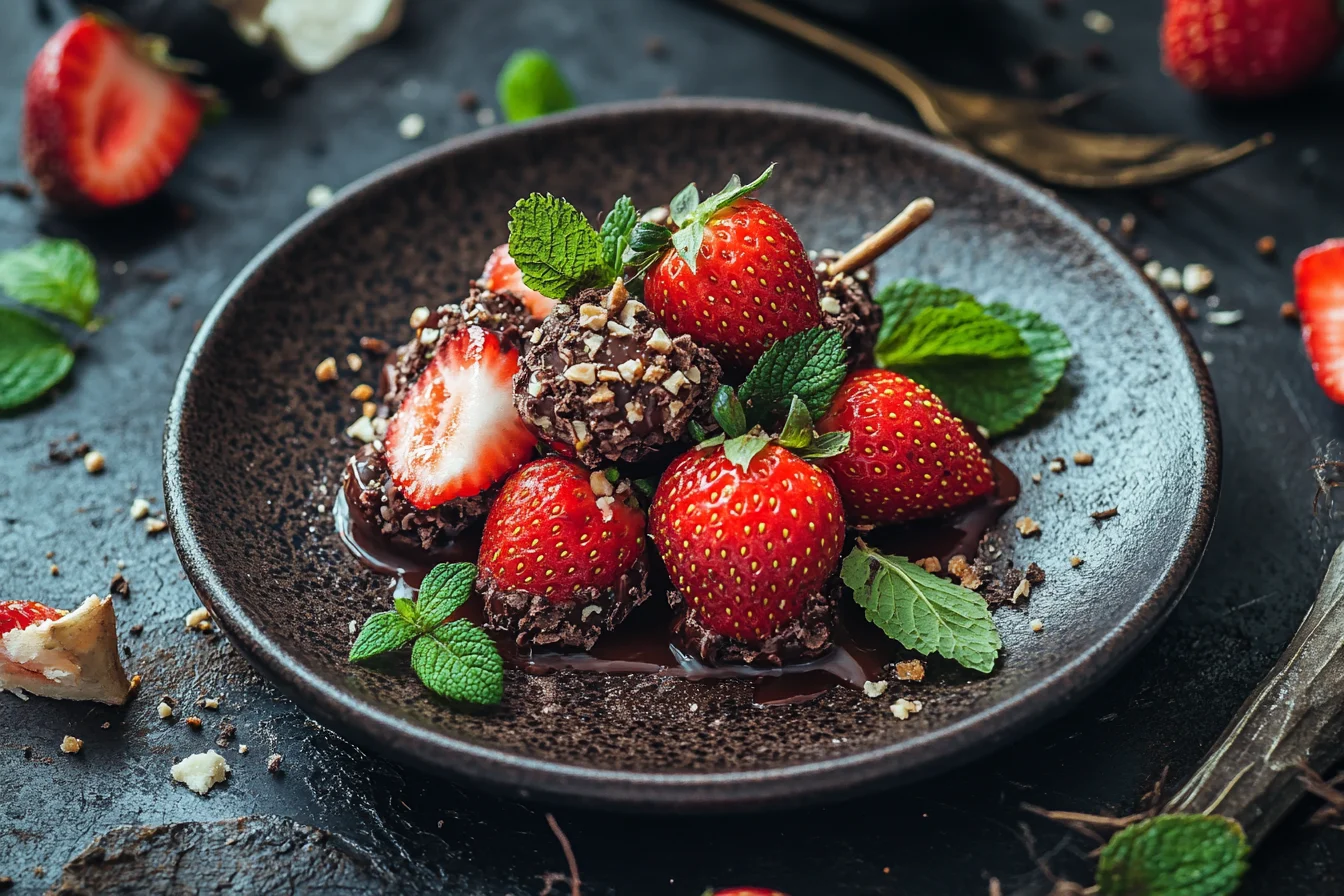 Carob Covered Strawberries Recipe