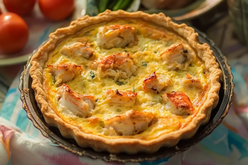 Crab Quiche Recipe