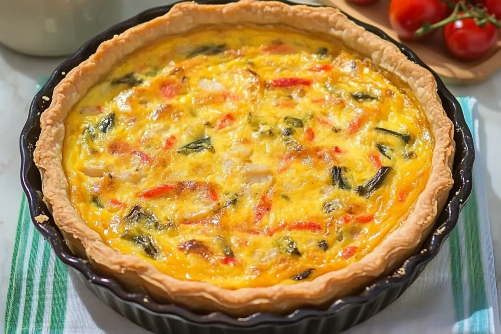 Crab Quiche Recipe