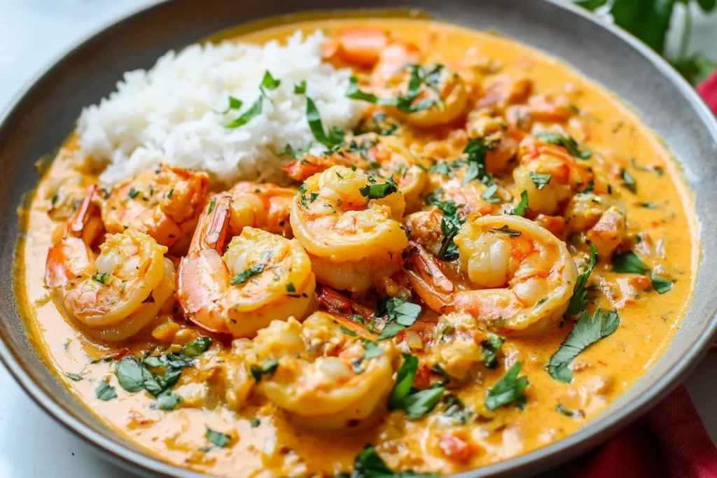 Creamy Coconut Shrimp recipe