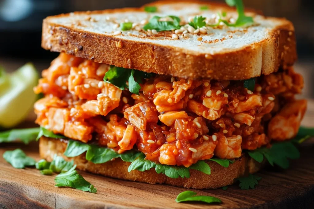 Kimchi Tuna Sandwich Recipe