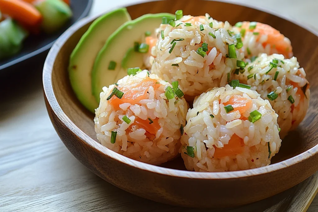 Salmon Rice Balls