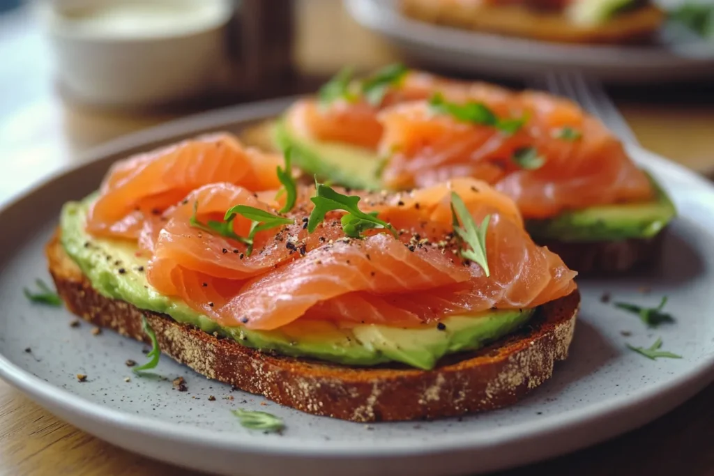 Smoked Salmon Avocado Toast