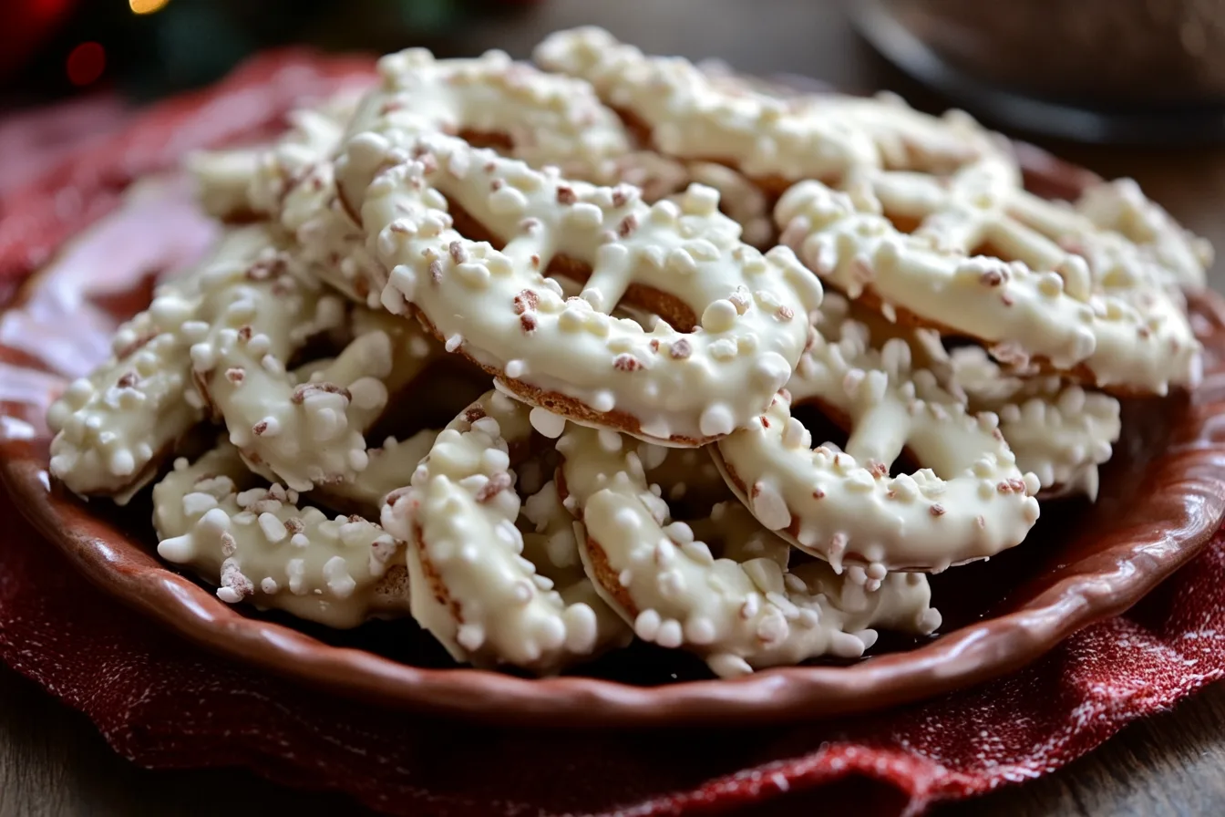 White Chocolate Pretzels