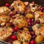 apple cranberry raspberry chicken