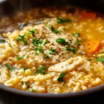 chicken pastina soup