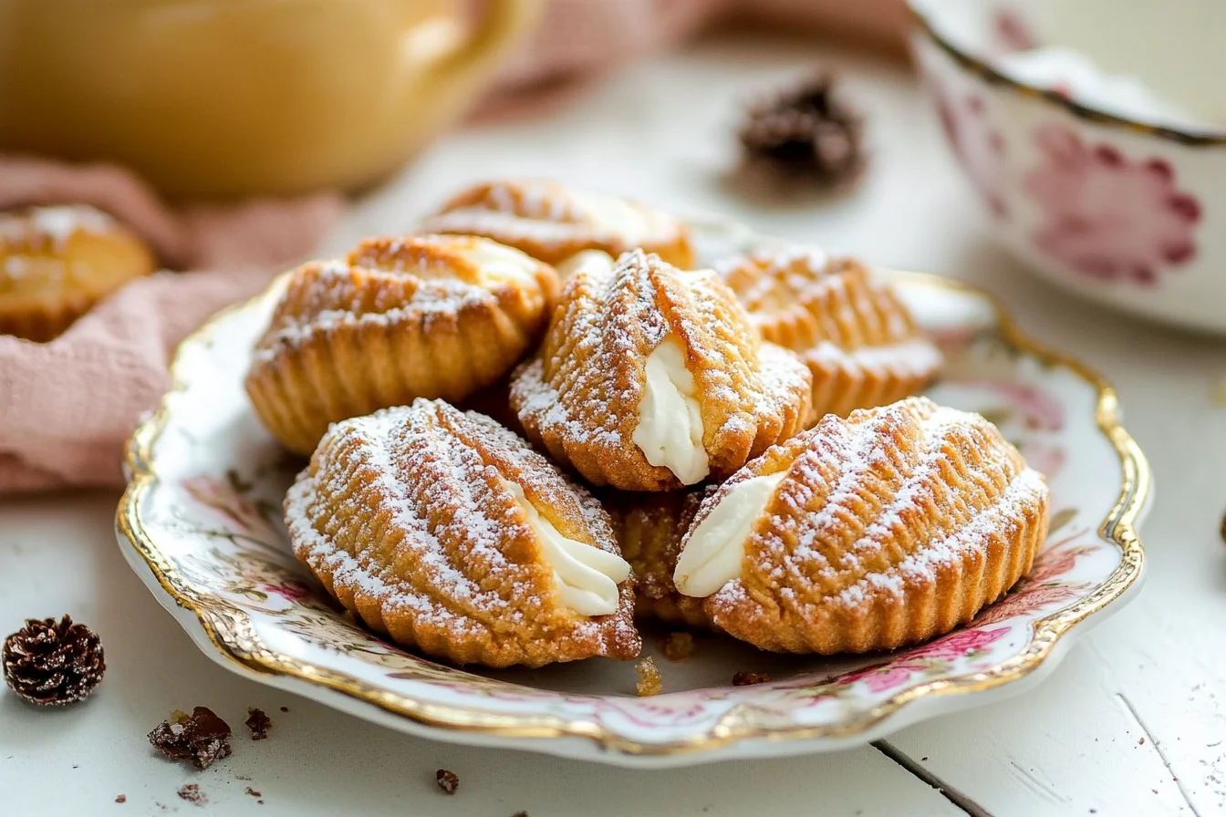 madeleine cookies recipe using cream