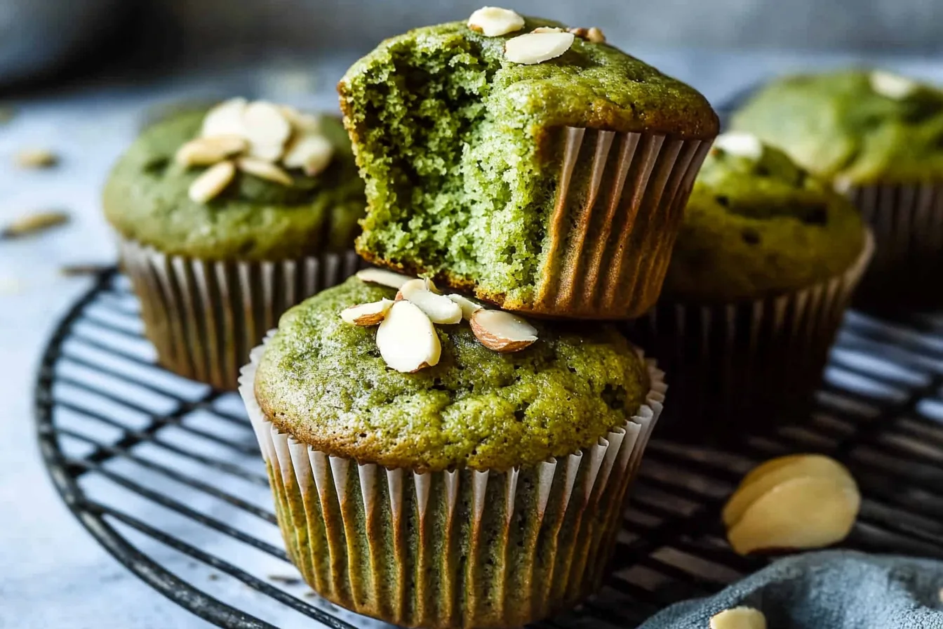 matcha muffin recipe with almond flour