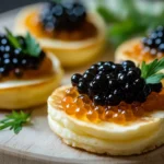 recipe crumpets with caviar