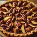 recipe for apple and pecan tart