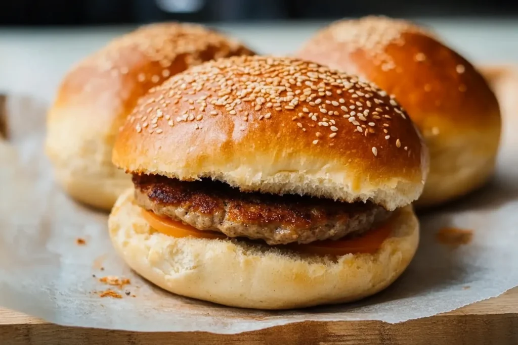 sourdough hamburger bun recipe