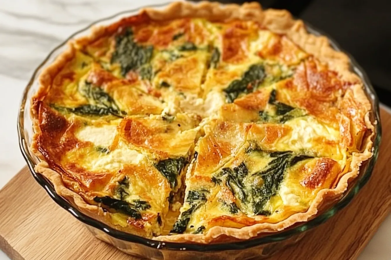 tortilla quiche bake