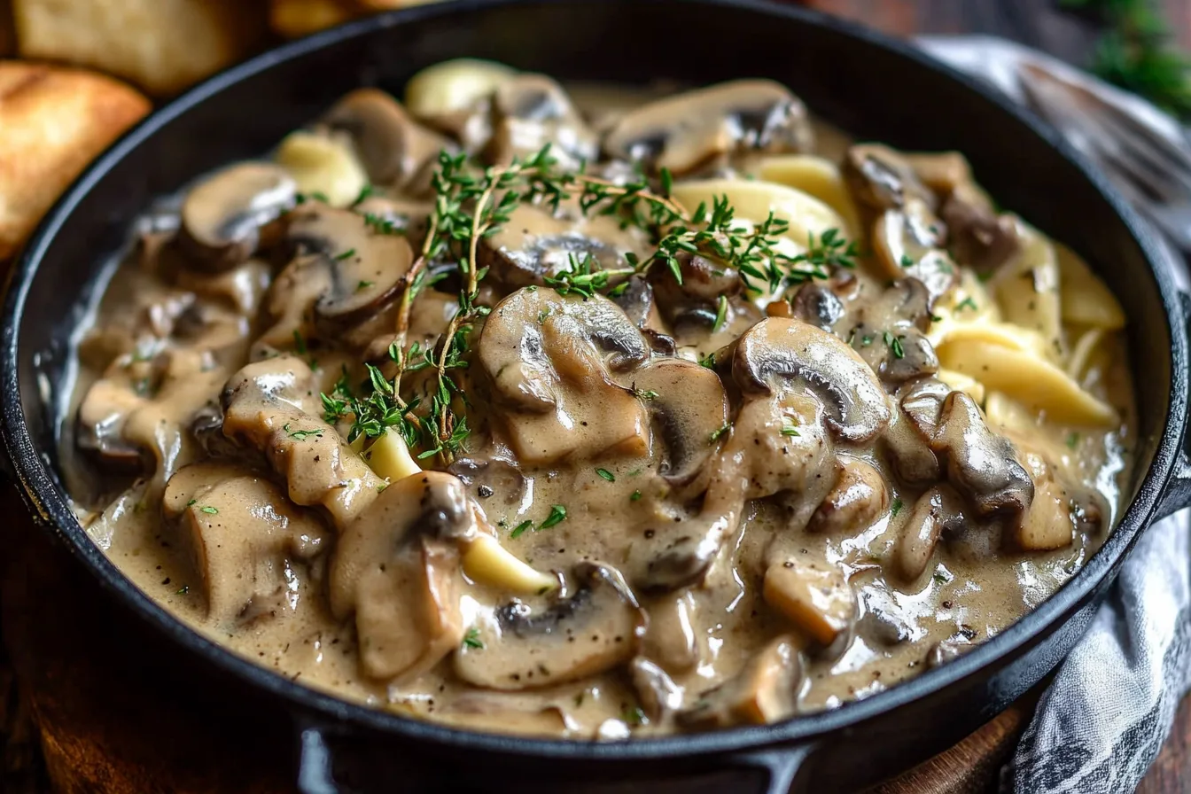 # Vegan Mushroom Recipes: A Culinary Guide ## **Introduction to Vegan Mushroom Recipes** Mushrooms are a cornerstone ingredient in *vegan cooking* thanks to their versatility, rich flavor, and dense nutritional profile. Whether you're preparing a creamy soup or a hearty stew, mushrooms provide the perfect base for a satisfying plant-based meal. ### **Why Mushrooms Are a Great Plant-Based Ingredient** Mushrooms boast a unique combination of earthy flavors and meaty textures, making them ideal for *vegan substitutes* in dishes traditionally centered around animal products. Their *umami flavor* enhances everything from pasta to tacos. Additionally, mushrooms: - Absorb flavors of marinades and spices well. - Offer endless preparation methods: roasting, grilling, or sautéing. - Provide a satisfying bite that mimics meat, appealing to those transitioning to vegan diets. ### **Nutritional Benefits of Mushrooms in Vegan Diets** Packed with nutrients, mushrooms are a superfood for vegans. They contain: - B vitamins, essential for *energy production and brain health*. - Selenium and antioxidants, which combat inflammation. - Dietary fiber, contributing to digestive health. - Vitamin D, especially in varieties exposed to sunlight. ## **Types of Mushrooms for Vegan Cooking** With hundreds of varieties, choosing the right mushroom for your recipe can elevate your dish to new heights. Let’s explore the most popular options: ### **Common Varieties** 1. **Button Mushrooms**: Mild and versatile, perfect for soups and pasta. 2. **Portobello Mushrooms**: With a meaty texture, they're excellent for grilling or as a burger base. 3. **Shiitake Mushrooms**: Their smoky flavor enhances Asian stir-fries and soups. ### **Specialty Mushrooms** 1. **King Oyster Mushrooms**: Great for creating vegan "scallops" or shredded for tacos. 2. **Enoki Mushrooms**: Delicate and ideal for salads or ramen. ### **Tips for Selecting Fresh Mushrooms** - Look for mushrooms that are firm, smooth, and dry but not shriveled. - Avoid mushrooms with dark, soft spots. - Store in a paper bag to maintain freshness longer. ## **Essential Cooking Techniques for Mushrooms** Mastering basic techniques can transform mushrooms into a culinary masterpiece: ### **Sautéing** Sautéing mushrooms in olive oil or vegan butter enhances their natural flavors. Add garlic and herbs like thyme for a simple side dish or pasta topping. ### **Roasting** Roasting mushrooms at high heat creates a caramelized texture and deepens their flavor. Toss mushrooms in olive oil, salt, and pepper before baking. ### **Grilling** Grilled mushrooms, especially portobellos, bring a smoky depth to sandwiches and salads. Brush with a marinade or balsamic glaze for extra flavor. ## **Creamy Vegan Mushroom Soups** Nothing warms the soul like a creamy mushroom soup—and you don’t need dairy to achieve that luscious texture! ### **Ingredients and Method** - **Base**: Use coconut milk or cashew cream for a creamy texture. - **Enhancements**: Add garlic, onion, and fresh thyme. - **Method**: Sauté mushrooms, blend half for creaminess, and leave the rest chunky for texture. ### **Recipe: Coconut Cream Mushroom Soup** 1. Sauté 2 cups of sliced mushrooms with onions and garlic. 2. Add 2 cups of vegetable broth and 1 cup of coconut milk. 3. Simmer, blend partially, and garnish with fresh parsley. ### **Variations** - Add *rosemary* for a woodsy aroma. - Include a dash of *smoked paprika* for a hint of spice. ## **Hearty Mushroom-Based Vegan Stews** Mushrooms shine in stews, offering both flavor and sustenance. They pair beautifully with lentils, beans, or root vegetables. ### **Recipe: Mushroom and Lentil Stew** 1. Sauté mushrooms with onions, garlic, and carrots. 2. Add lentils, vegetable broth, diced tomatoes, and bay leaves. 3. Simmer until the lentils are tender, about 25 minutes. ### **Serving Suggestions** - Pair with crusty sourdough bread. - Serve over quinoa or mashed potatoes for a complete meal. ## **Vegan Mushroom Pasta Recipes** Mushrooms and pasta are a match made in culinary heaven. ### **Mushroom-Based Pasta Sauces** - Sautéed mushrooms combined with garlic and cashew cream create a luscious sauce. - Shiitake mushrooms and soy sauce offer an umami-packed, Asian-inspired twist. ### **Recipe: Creamy Garlic Mushroom Fettuccine** 1. Cook fettuccine according to package instructions. 2. Sauté mushrooms with minced garlic and olive oil. 3. Stir in cashew cream, nutritional yeast, and black pepper. 4. Toss the sauce with pasta and garnish with parsley. ### **Gluten-Free Options** Substitute fettuccine with gluten-free pasta made from lentils or chickpeas. ## **Stuffed Mushrooms: Vegan Styles** Stuffed mushrooms make for a stunning appetizer or main course. ### **Vegan Fillings** - Combine breadcrumbs, walnuts, and nutritional yeast for a crunchy filling. - Use quinoa and spinach for a nutritious option. ### **Recipe: Vegan Stuffed Portobello Mushrooms** 1. Scoop out the mushroom caps and fill with a mixture of cooked quinoa, sautéed onions, and vegan cheese. 2. Bake at 375°F (190°C) for 20 minutes. ### **Presentation Tips** - Sprinkle chopped parsley for a fresh look. - Serve on a bed of arugula for added elegance. ## **Vegan Mushroom Burgers** For a plant-based take on burgers, mushrooms deliver incredible results. ### **Forming the Perfect Mushroom Patty** - Blend cooked shiitake mushrooms with black beans, oats, and spices. - Shape into patties and chill before grilling or pan-frying. ### **Recipe: Shiitake and Black Bean Burger** 1. Blend 1 cup of cooked shiitake mushrooms with 1 cup of black beans. 2. Add breadcrumbs, smoked paprika, and a flaxseed egg. 3. Form into patties and cook until golden brown. ### **Enhancing Flavor** - Top with vegan aioli, avocado slices, and caramelized onions. ## **Asian-Inspired Vegan Mushroom Recipes** Mushrooms play a key role in many Asian dishes, from stir-fries to ramen. ### **Recipe: Teriyaki Mushroom Bowl** 1. Sauté mushrooms in a mixture of soy sauce, mirin, and ginger. 2. Serve over steamed rice and top with sesame seeds. ### **Soy-Based Marinades** - Combine soy sauce, garlic, and maple syrup for a quick marinade. - Let mushrooms soak for 20–30 minutes before cooking. ## **Vegan Mushroom Tacos and Wraps** Tacos and wraps are perfect for showcasing the bold flavors of mushrooms. ### **Recipe: Spicy Chipotle Mushroom Tacos** 1. Sauté sliced mushrooms with chipotle peppers in adobo sauce. 2. Serve in tortillas with avocado slices, vegan cheese, and lime wedges. ### **Pairing Suggestions** - Add shredded cabbage for crunch. - Drizzle with vegan crema or hot sauce for extra heat. --- vegan mushroom recipes