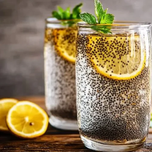 Chia water recipe