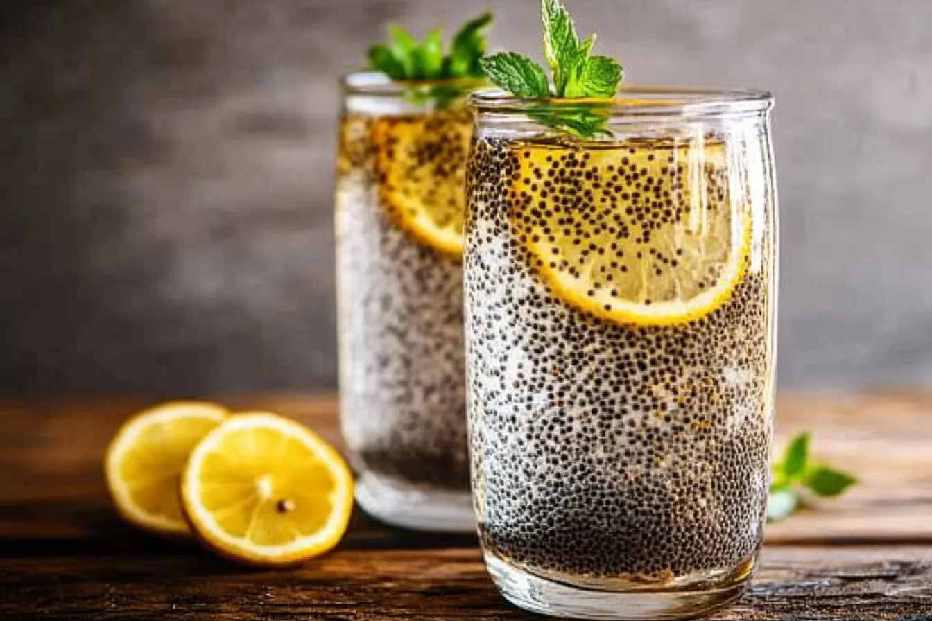 Chia water recipe