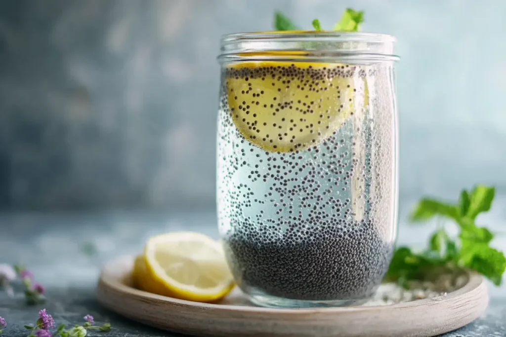 Chia water recipe