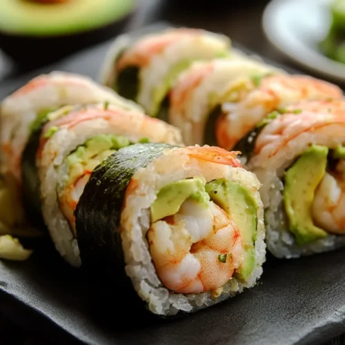 Shrimp and Avocado Roll