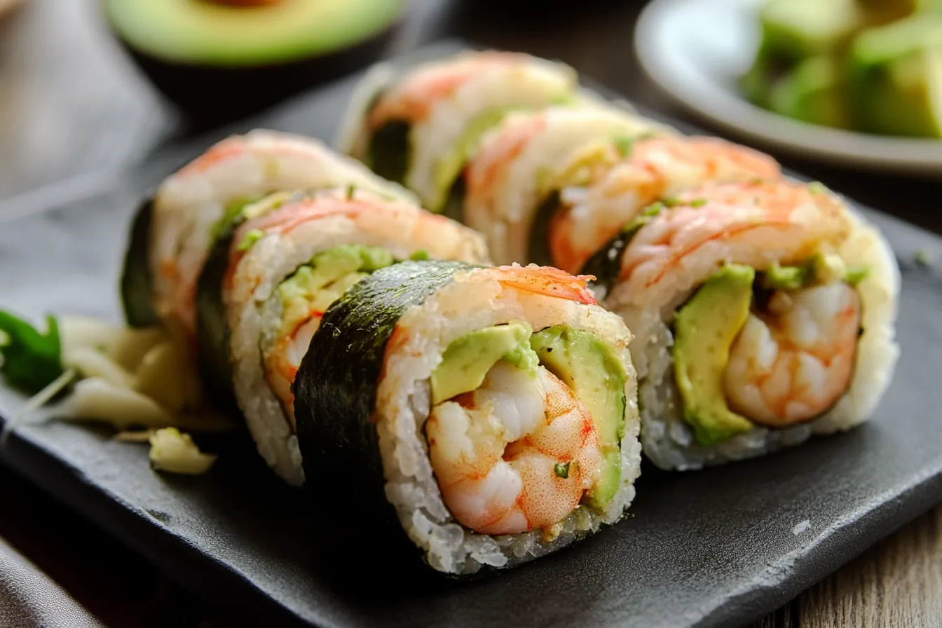 Shrimp and Avocado Roll