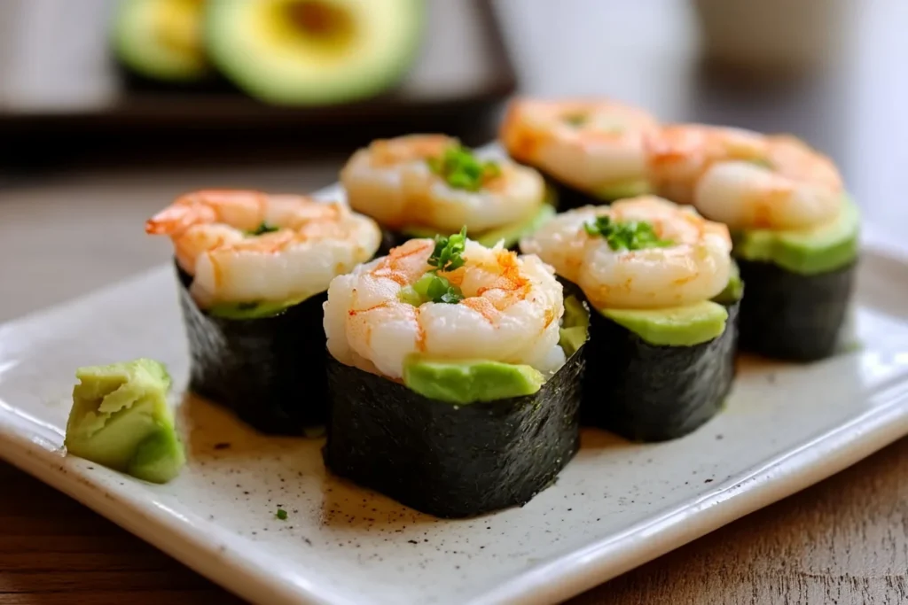 Shrimp and Avocado Roll 3