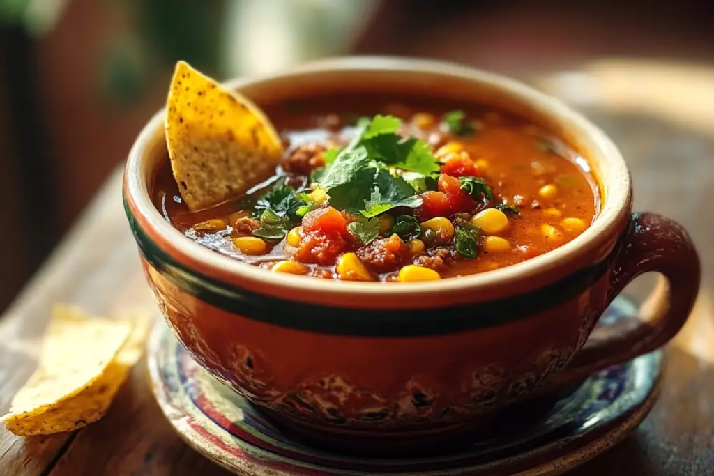 Taco Soup Frios Recipe