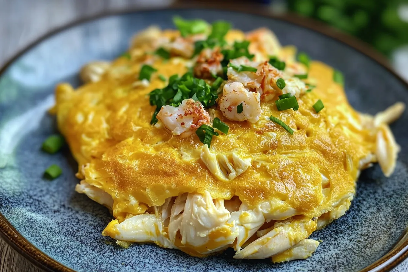 crab omelette recipe