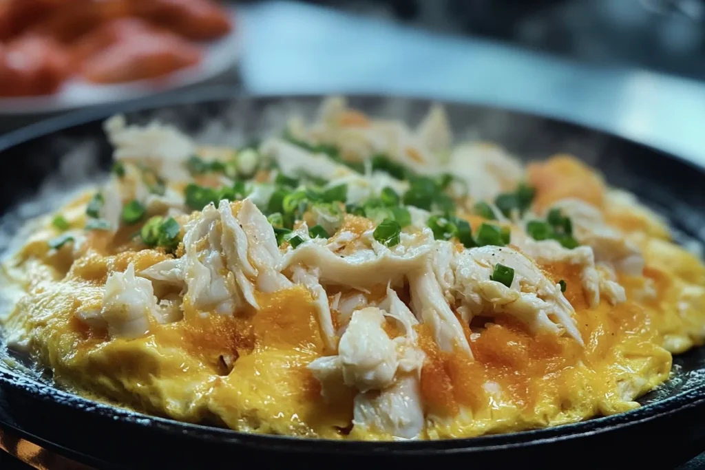 crab omelette recipe