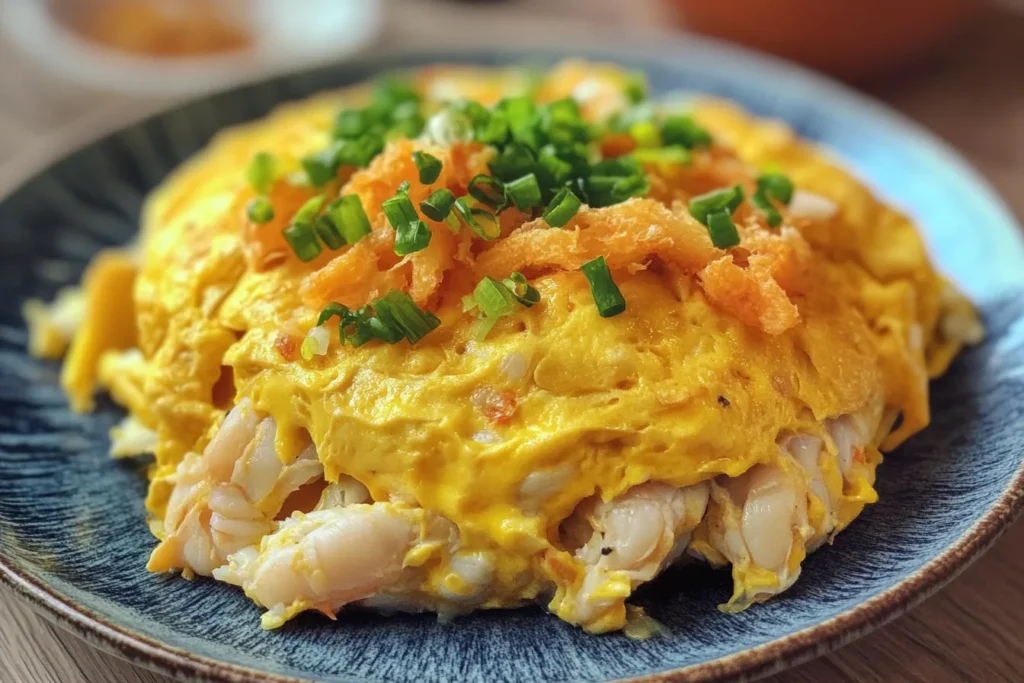 crab omelette recipe