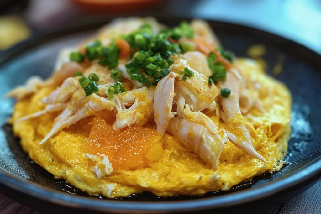 crab omelette recipe