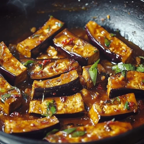 tofu aubergine recipe