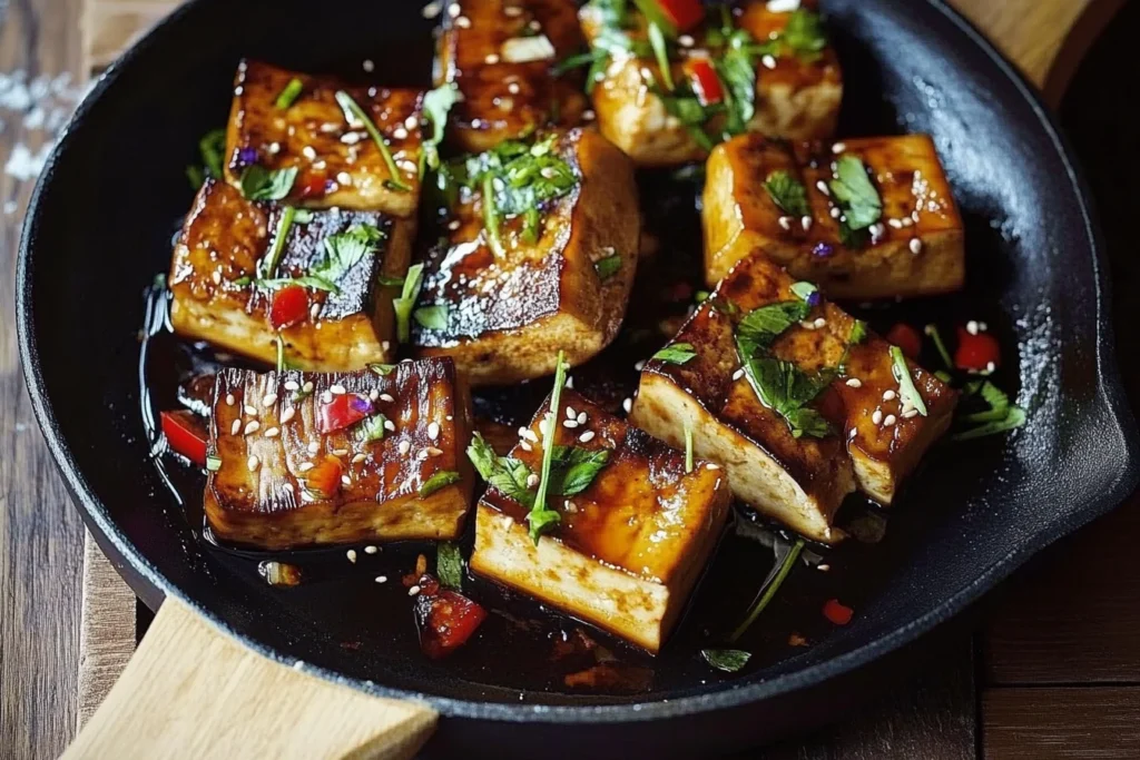 tofu aubergine recipe