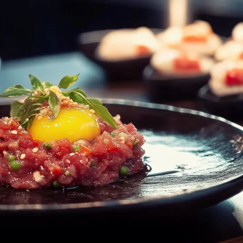 wagyu beef tartare