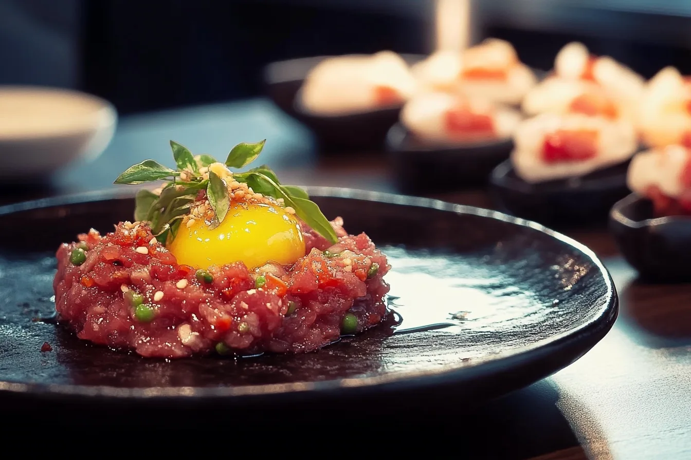 wagyu beef tartare