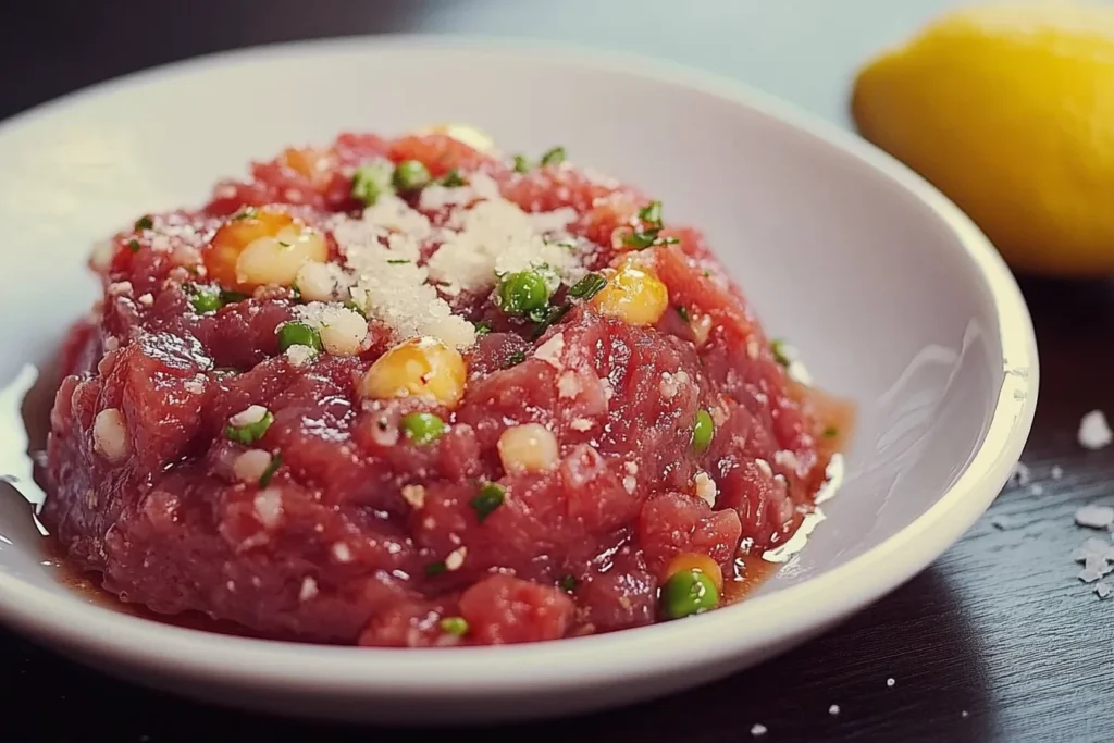 wagyu beef tartare