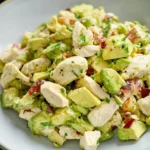 Keto Avocado Chicken Salad