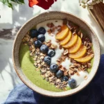 Moringa Leaf Smoothie Bowl