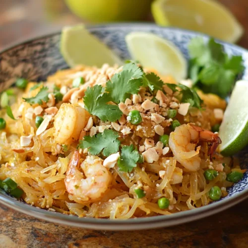 Spaghetti Squash Pad Thai