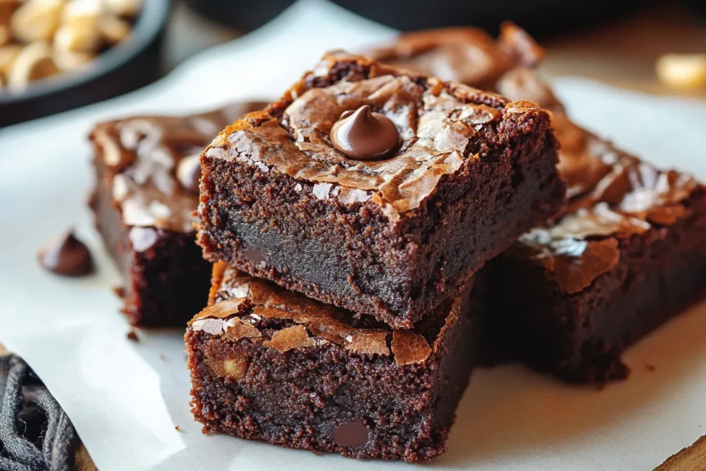 Sweet Potato Protein Brownies