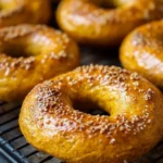 sourdough pumpkin bagels